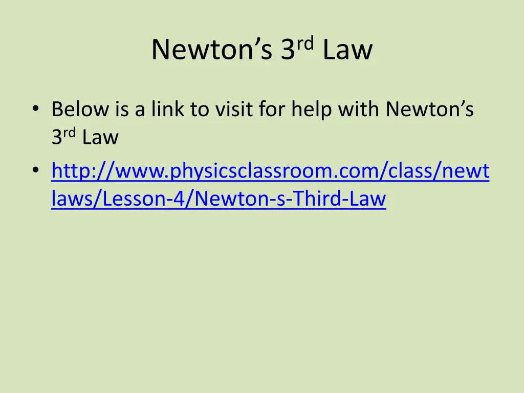 newton s 3 rd law 1