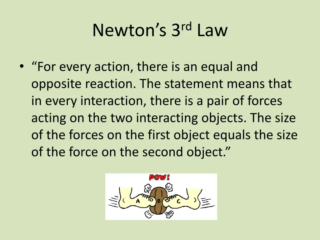 newton s 3 rd law