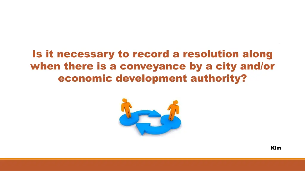 is it necessary to record a resolution along when