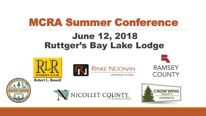 mcra summer conference mcra summer conference