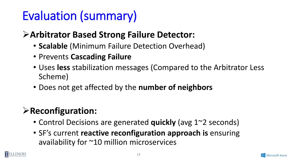 evaluation summary evaluation summary