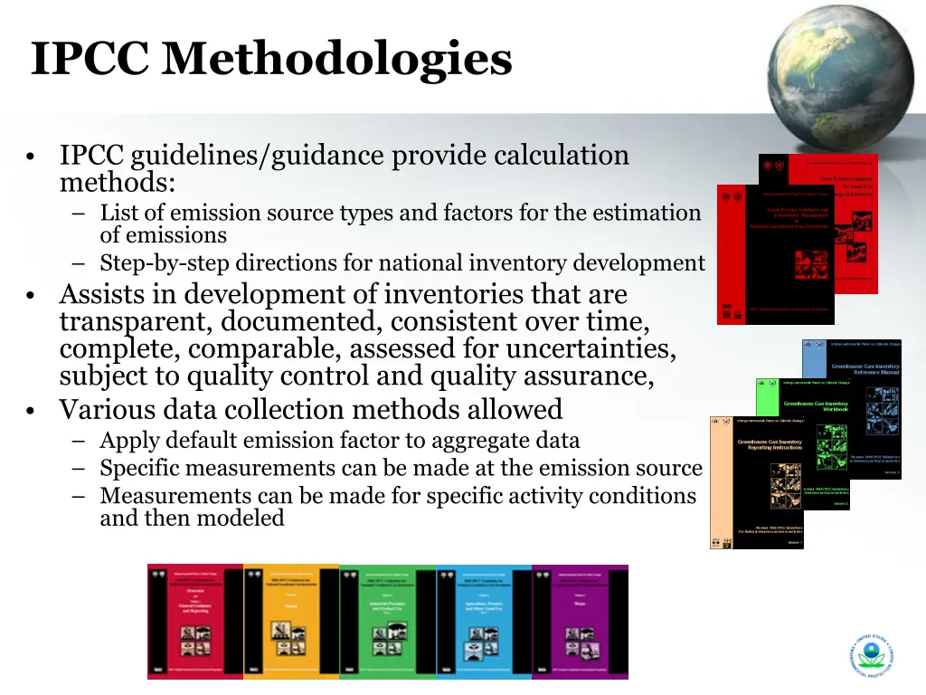 ipcc methodologies
