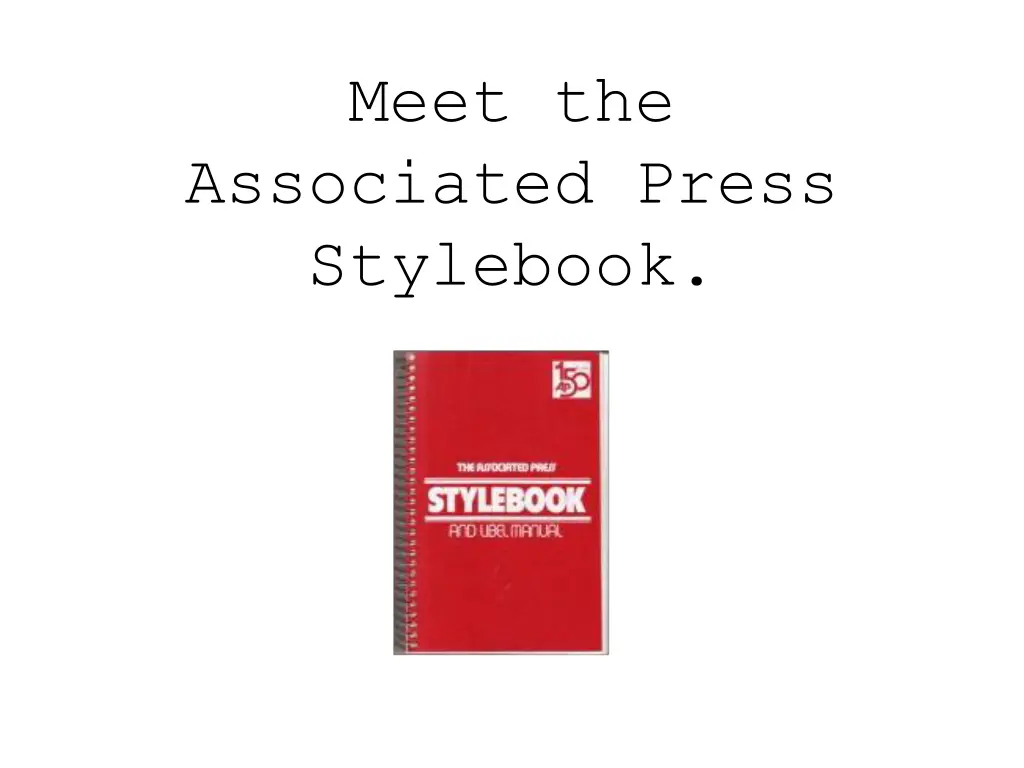meet the associated press stylebook