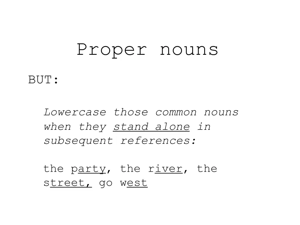proper nouns 3