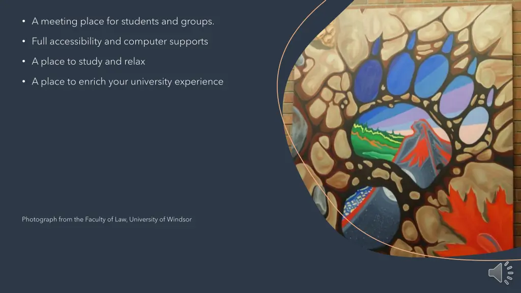 a meeting place for students and groups