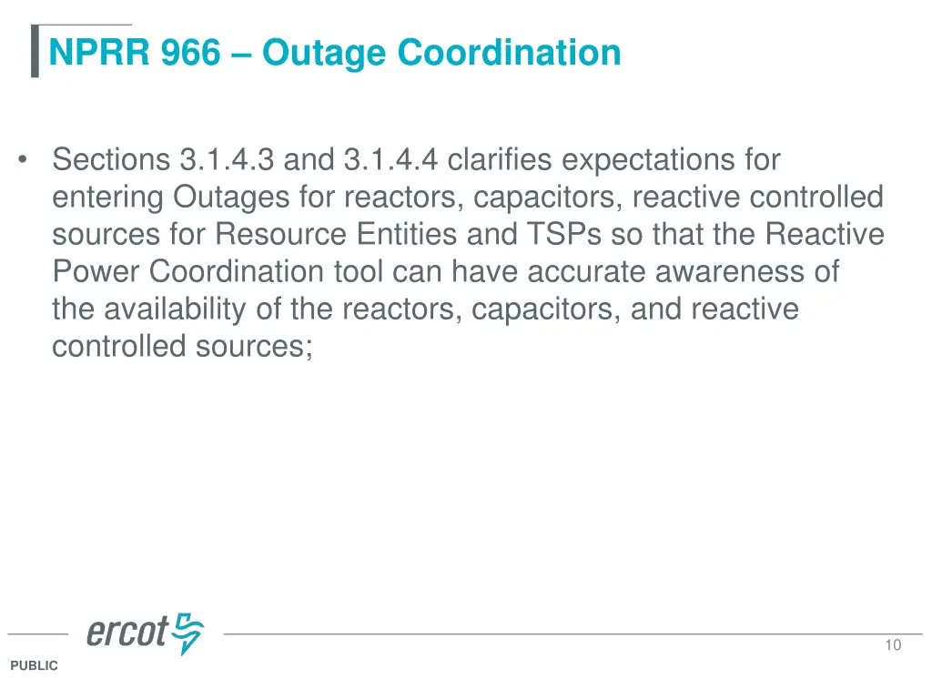 nprr 966 outage coordination