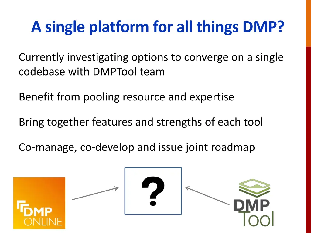 a single platform for all things dmp
