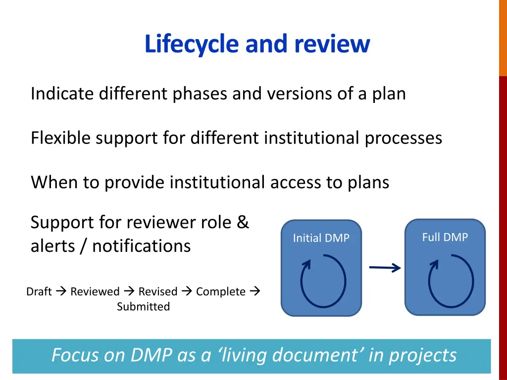 lifecycle and review