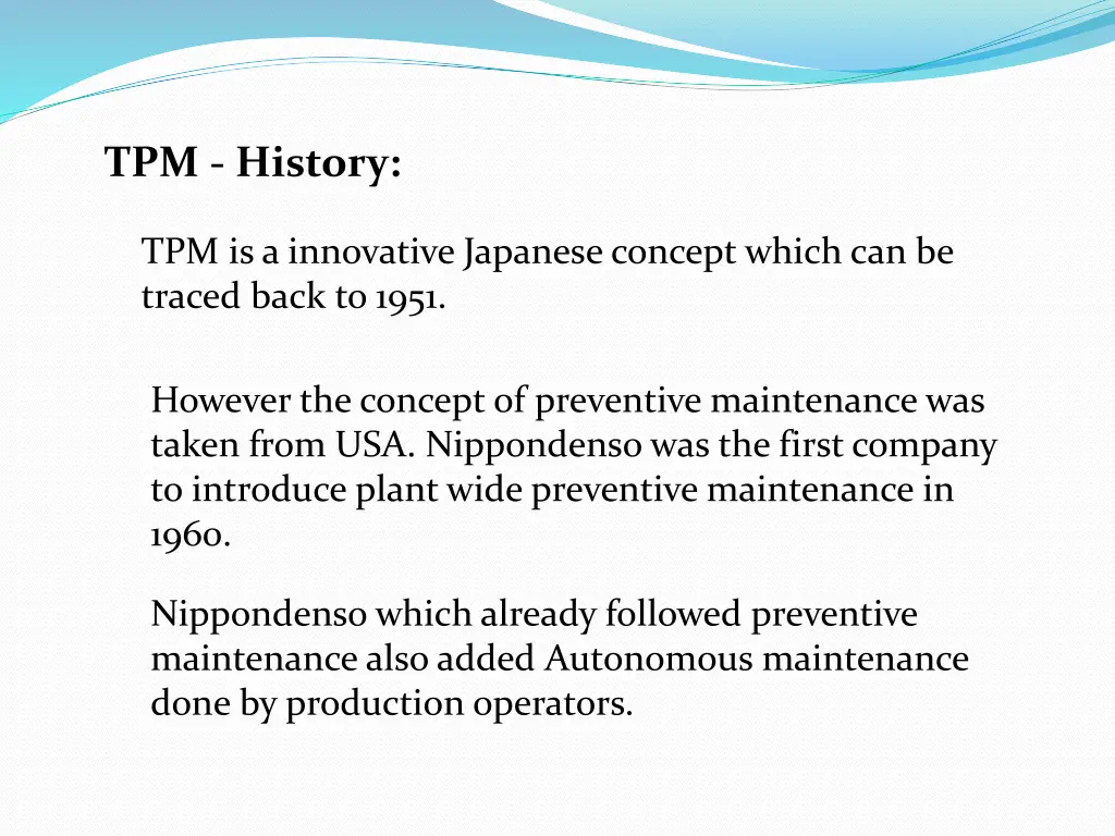 tpm history