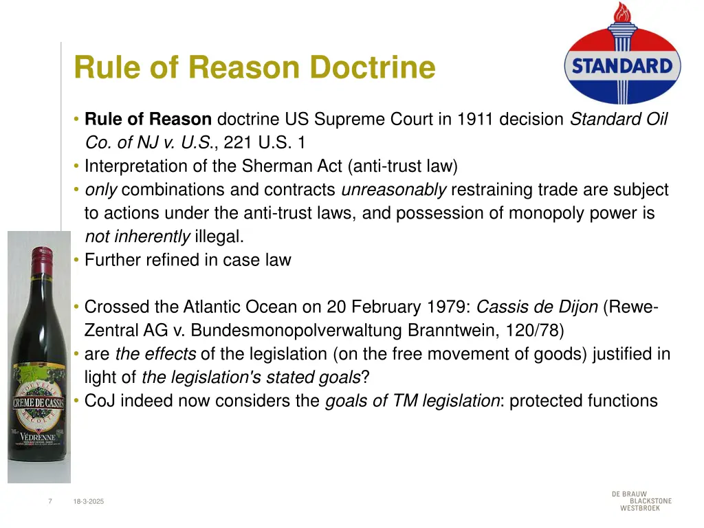 rule of reason doctrine