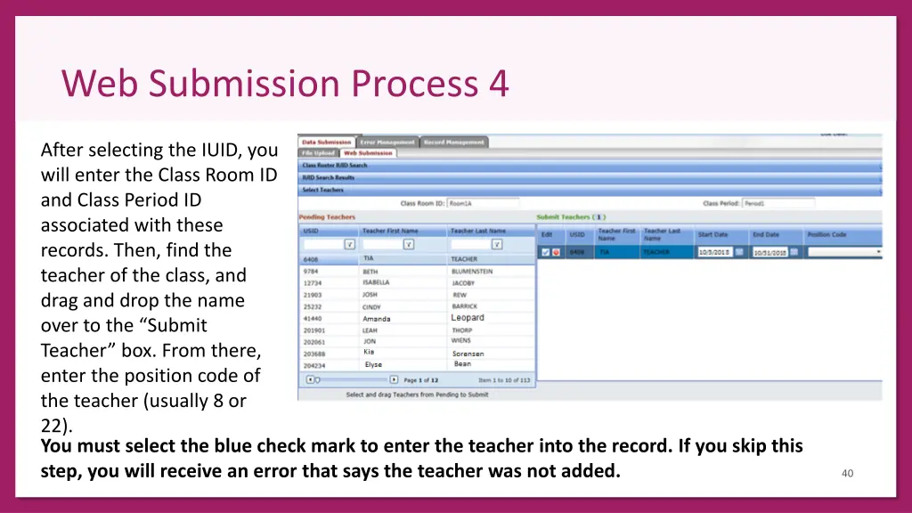 web submission process 4