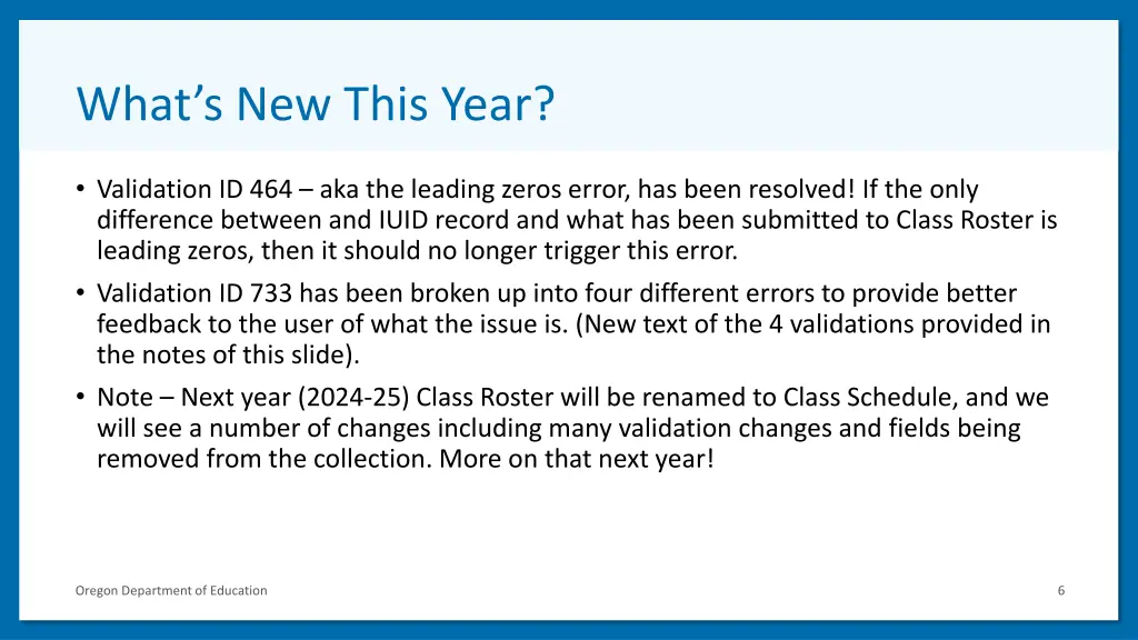 what s new this year