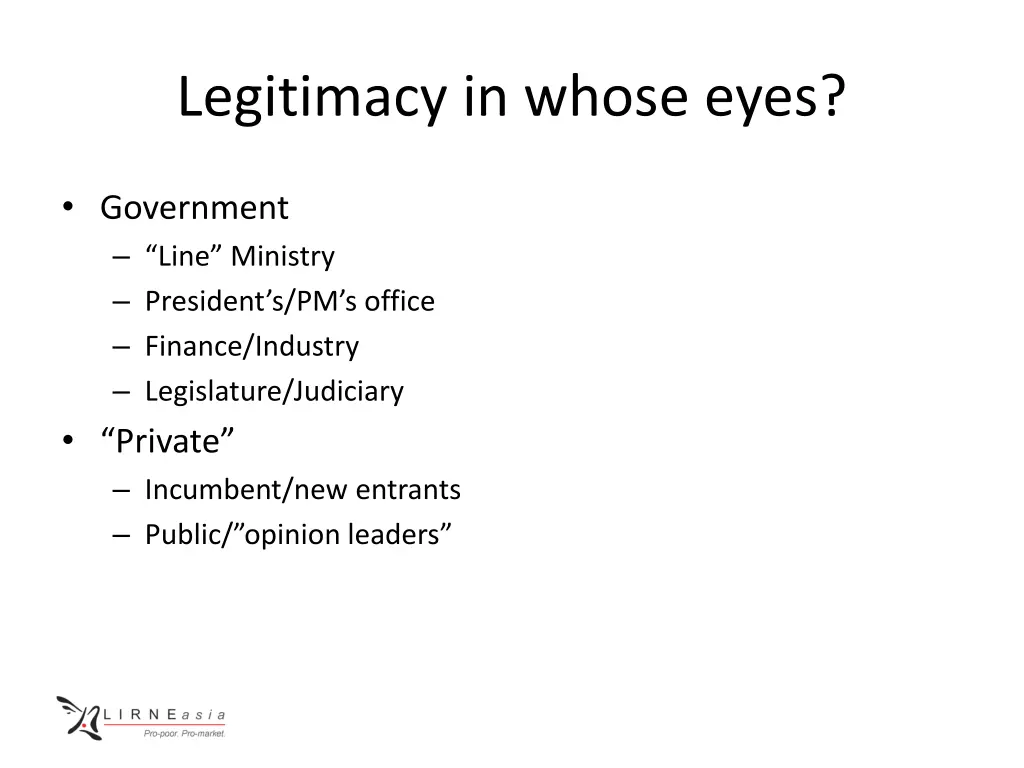 legitimacy in whose eyes