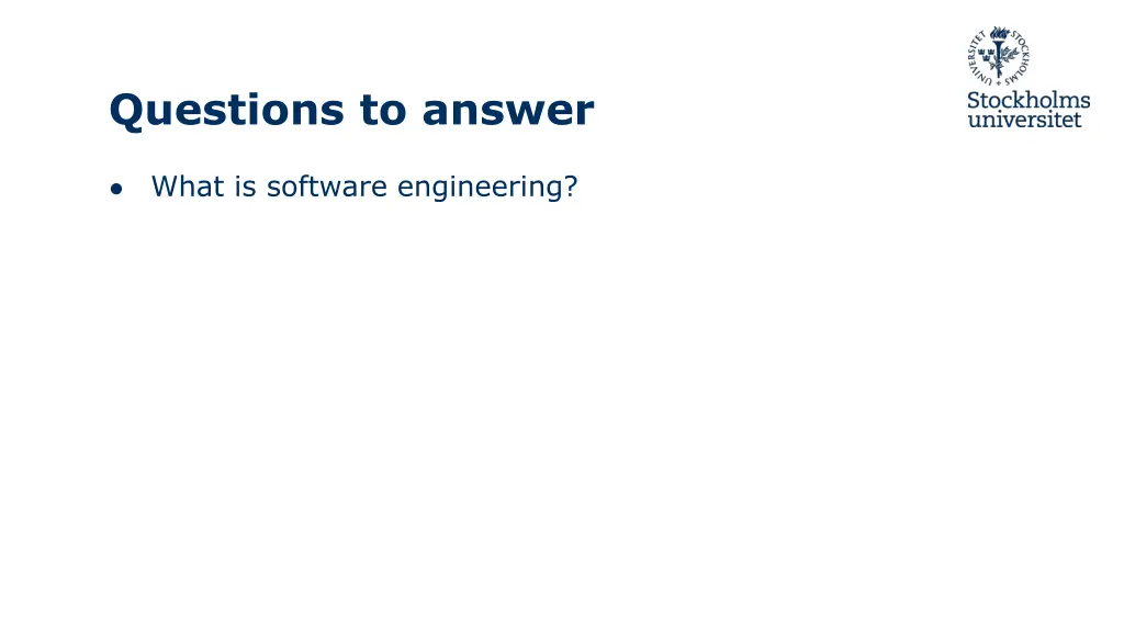 questions to answer 1