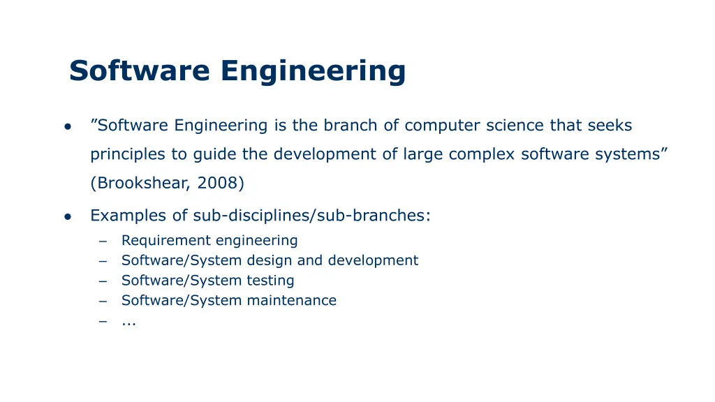 software engineering 1