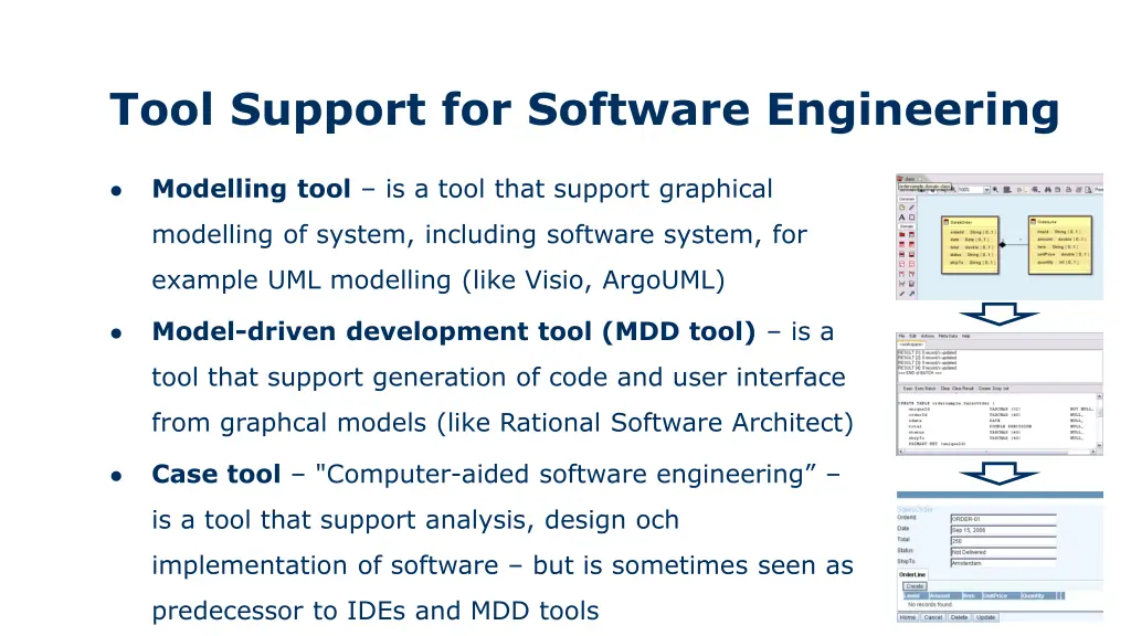 tool support for software engineering 1