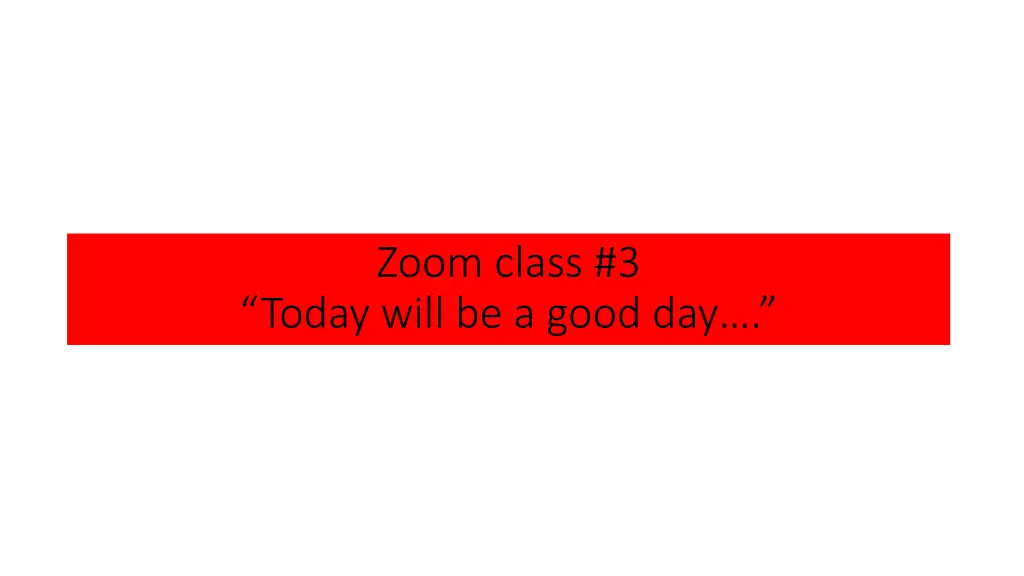 zoom class 3