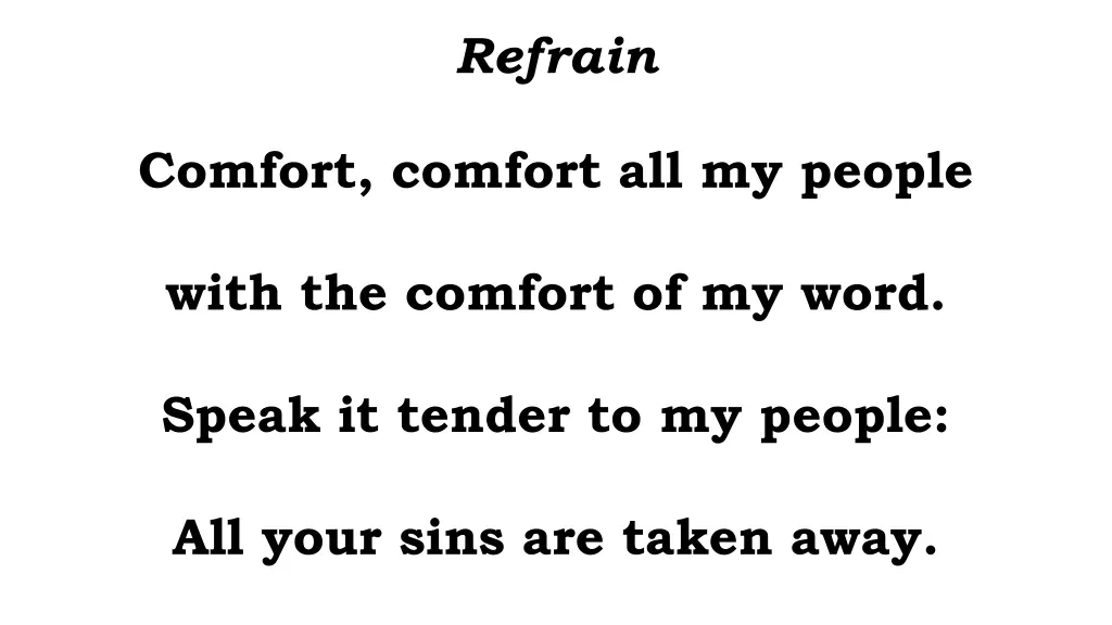 refrain 2