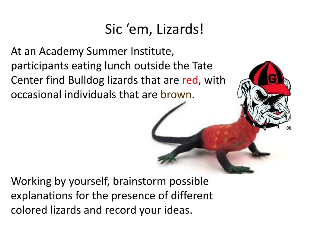 sic em lizards
