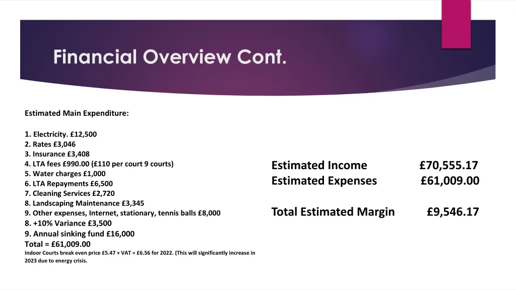 financial overview cont 1