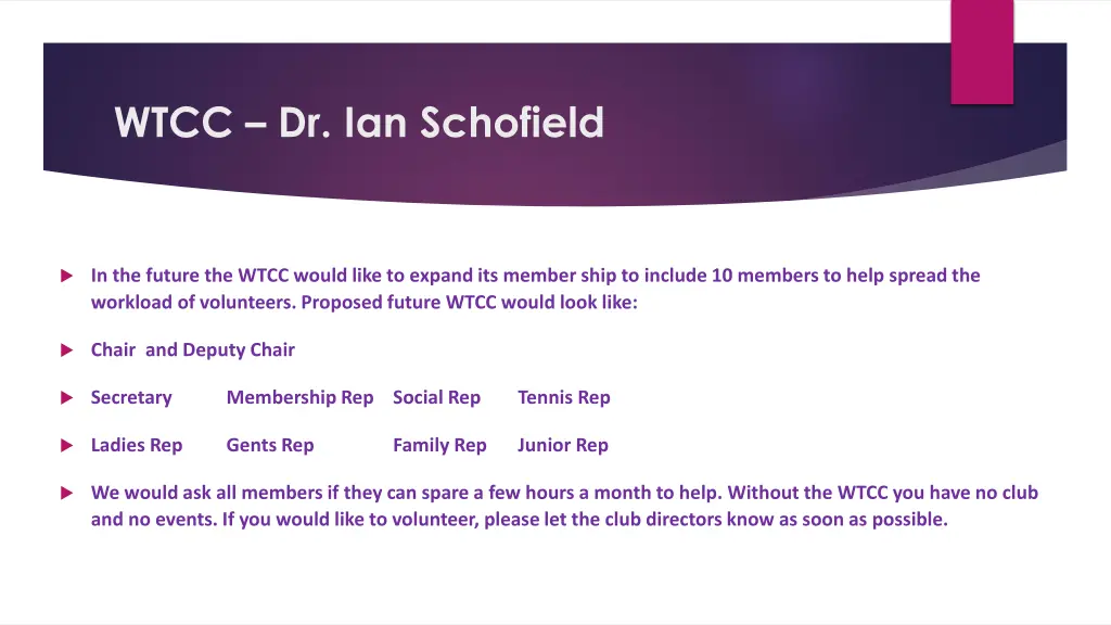 wtcc dr ian schofield 2
