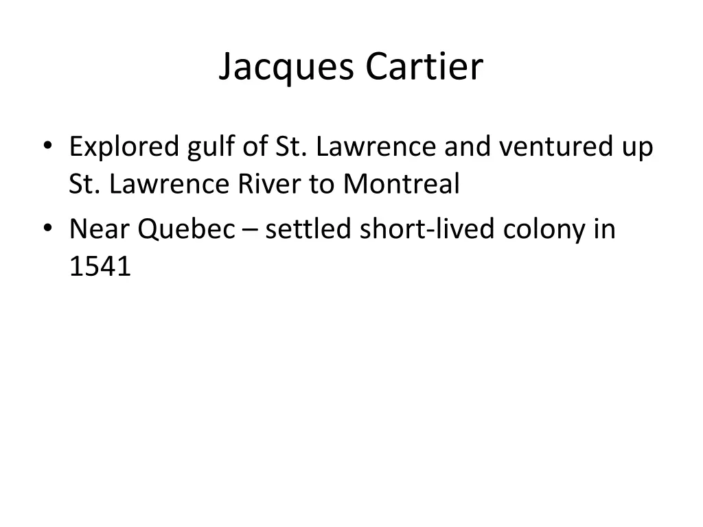 jacques cartier
