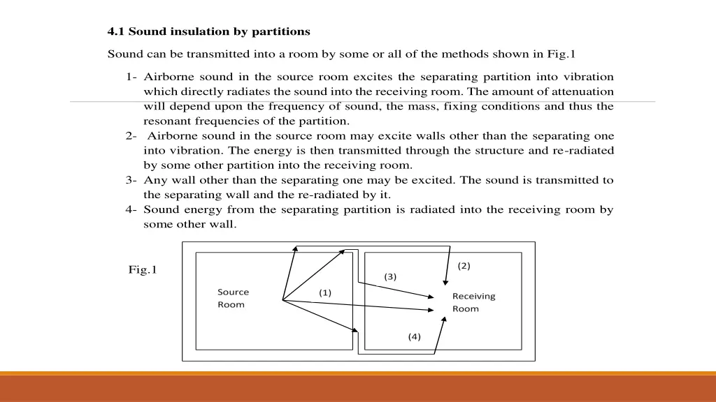 4 1 sound insulation by partitions