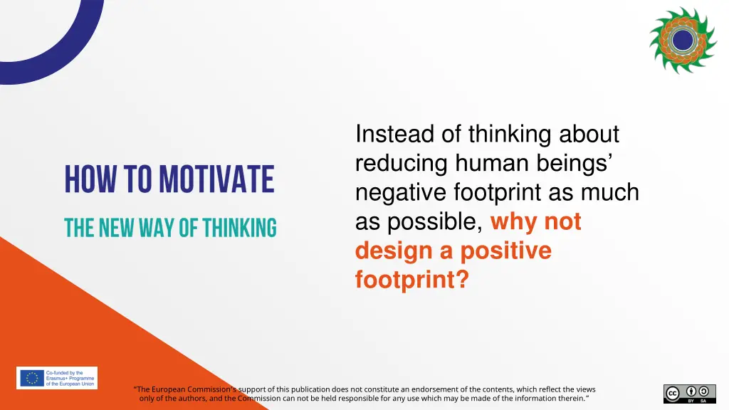 instead of thinking about reducing human beings