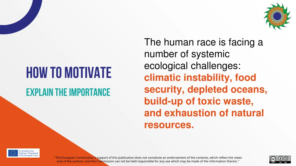 the human race is facing a number of systemic
