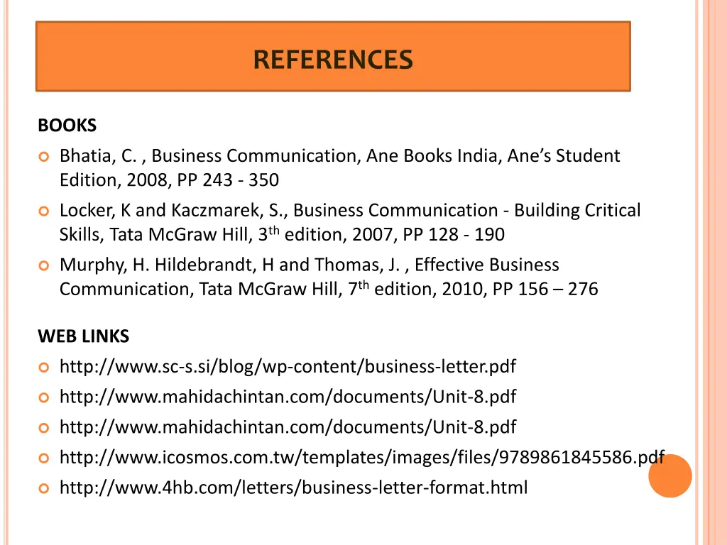 references