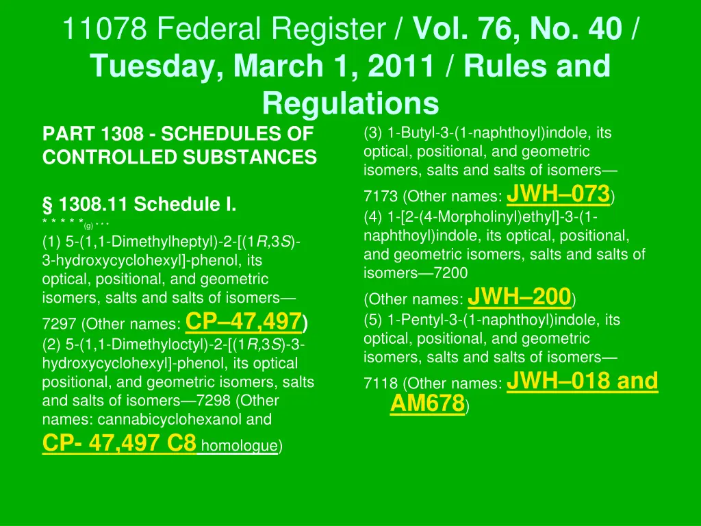 11078 federal register vol 76 no 40 tuesday march