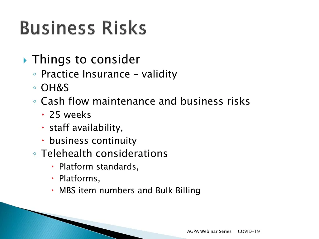 things to consider practice insurance validity