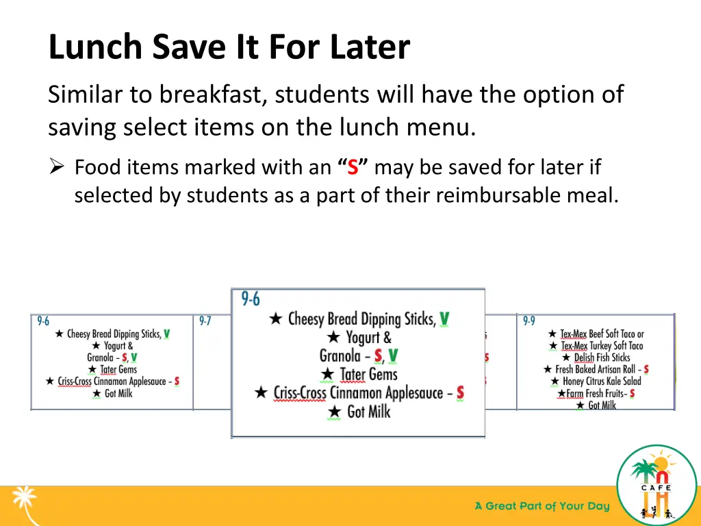 lunch save it for later