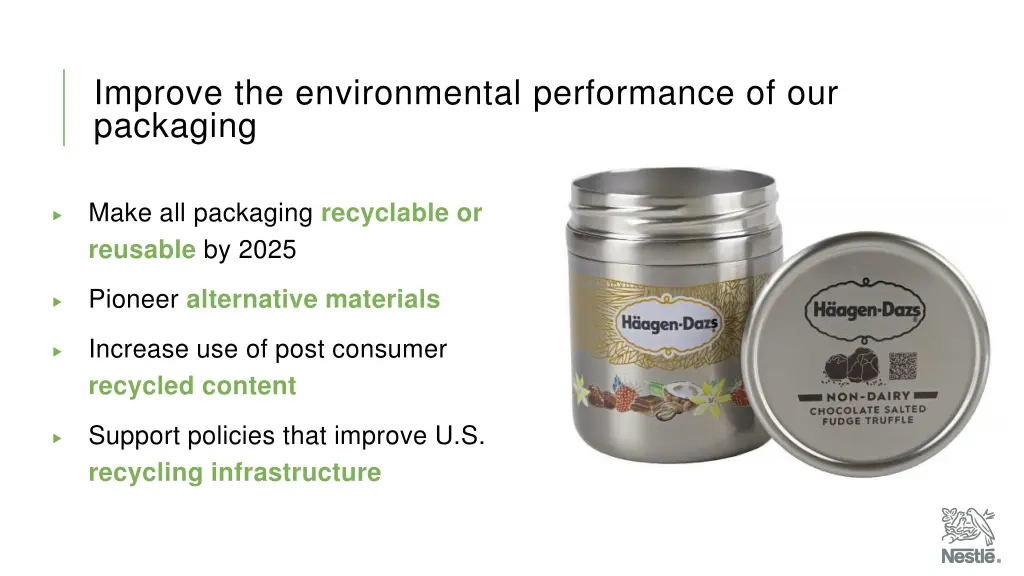 improve the environmental performance
