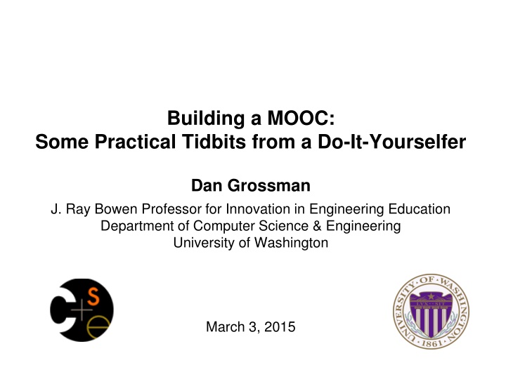 building a mooc