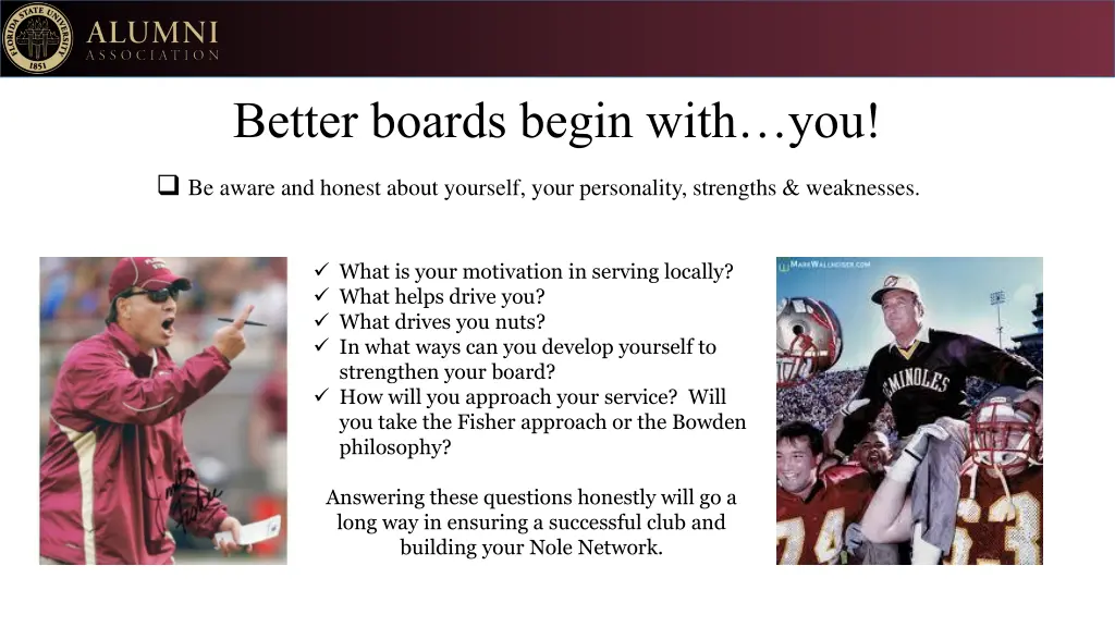 better boards begin with you