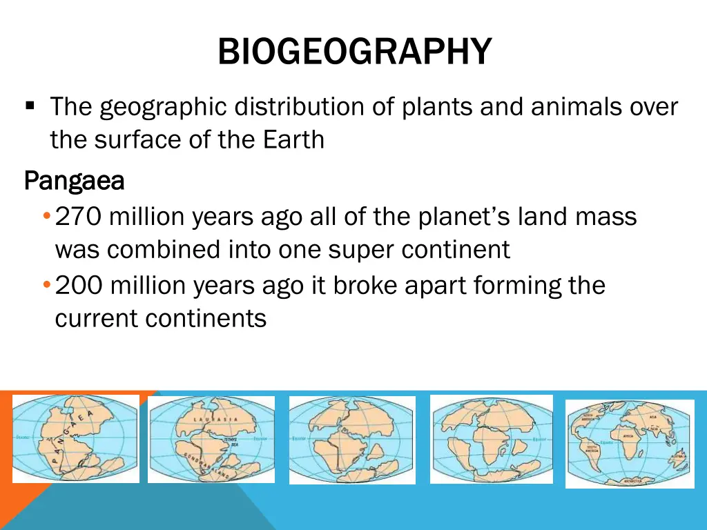 biogeography