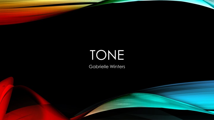 tone gabrielle winters