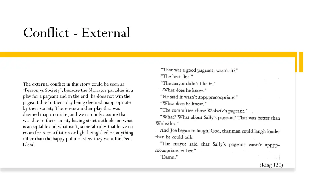 conflict external