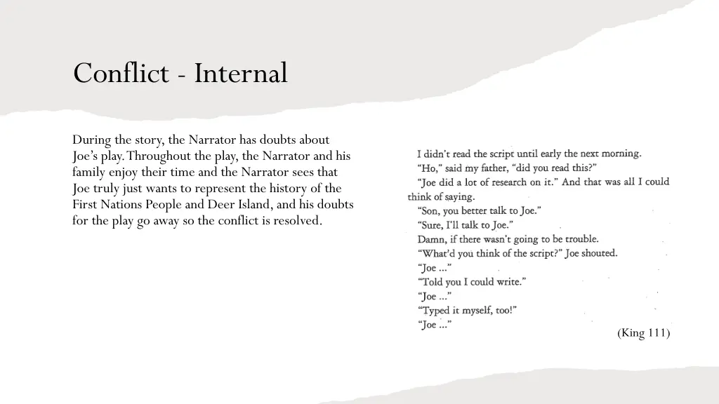 conflict internal