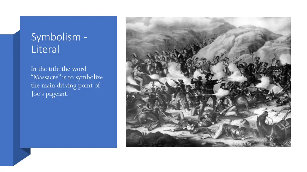 symbolism literal