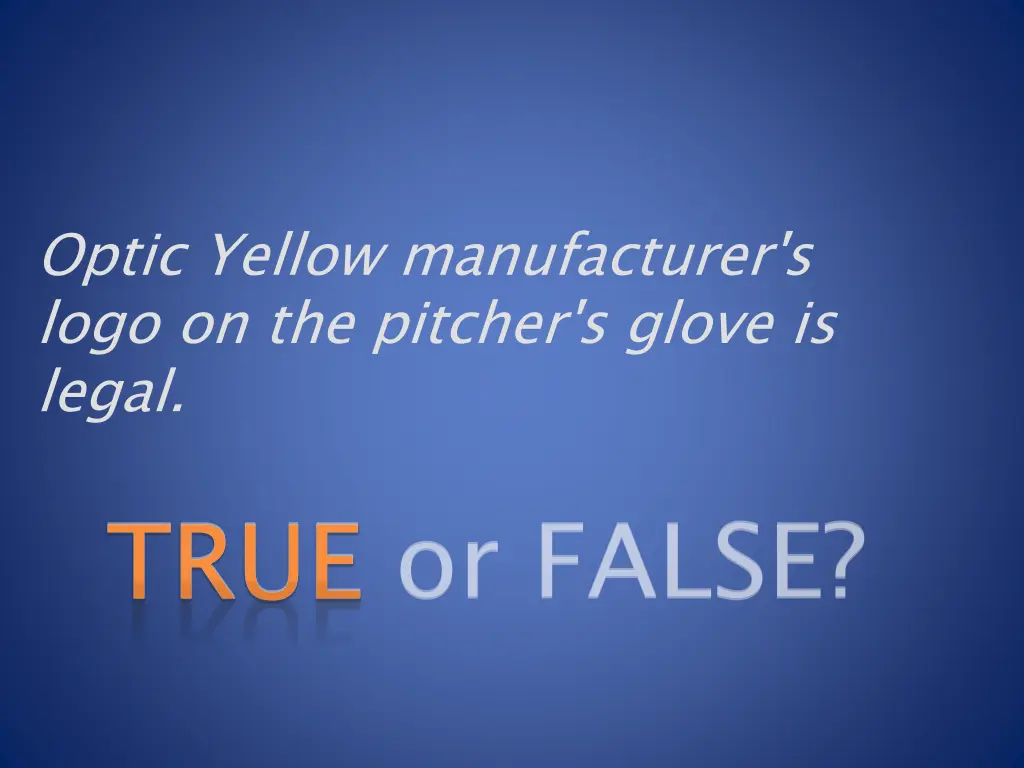 optic yellow manufacturer s logo on the pitcher