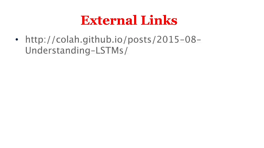 external links