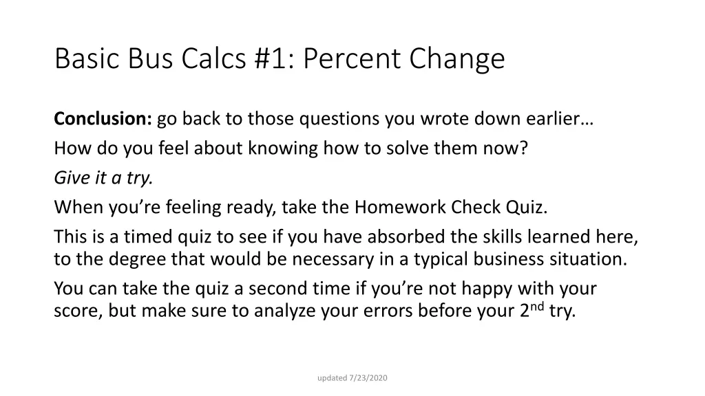 basic bus calcs 1 percent change 3