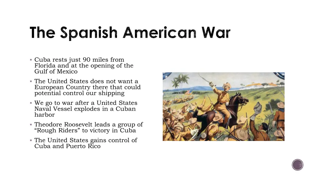 the spanish american war