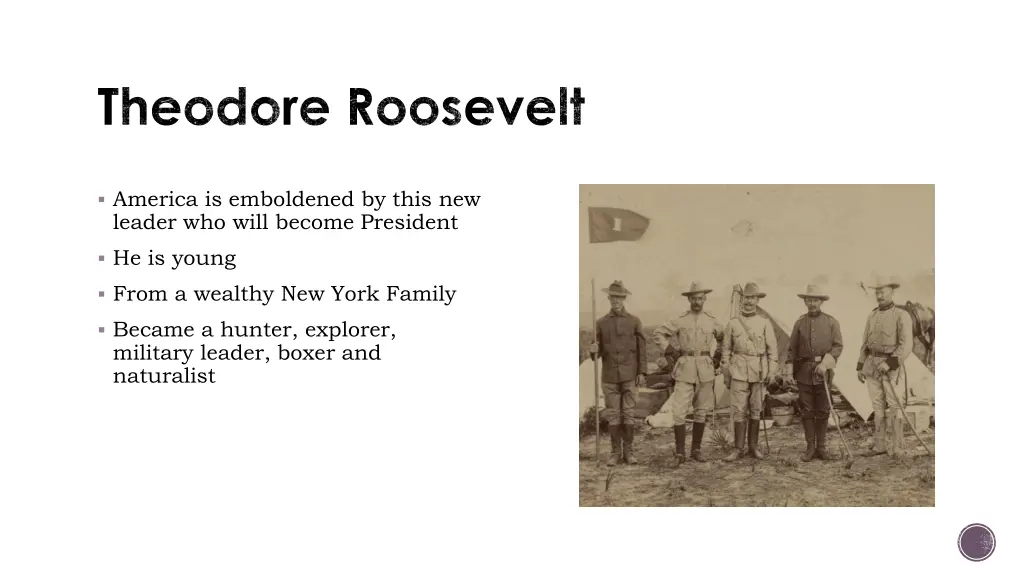 theodore roosevelt