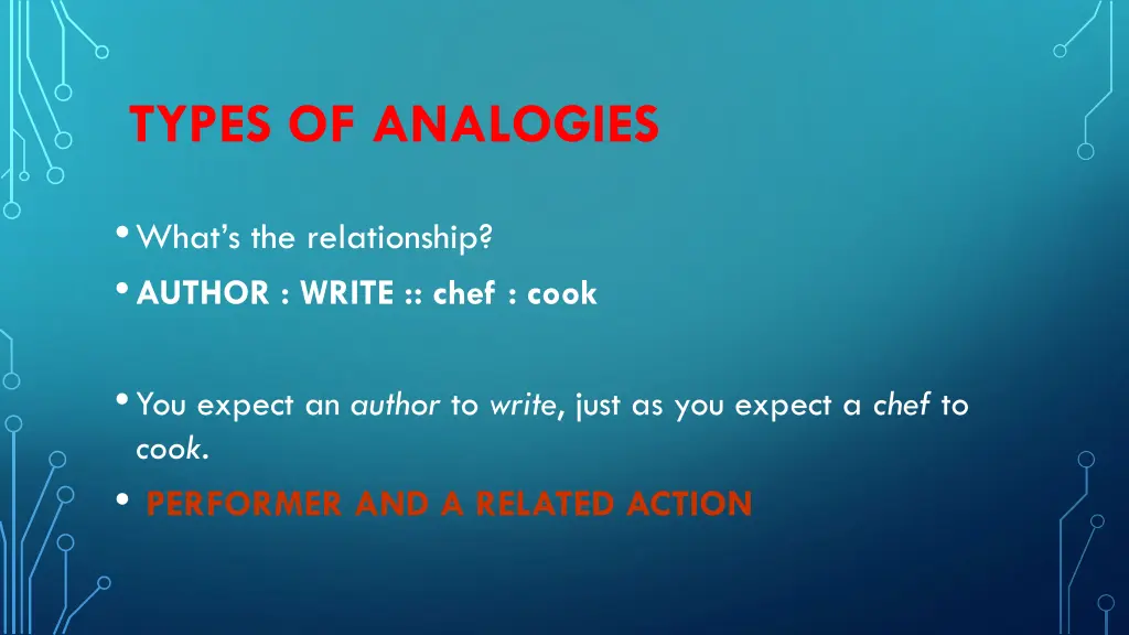 types of analogies 6