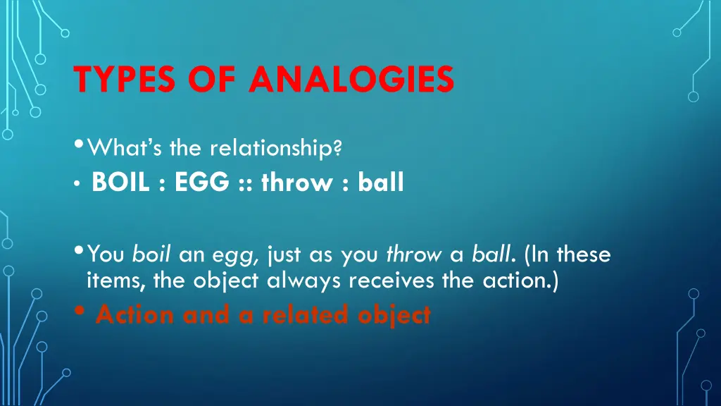 types of analogies 7
