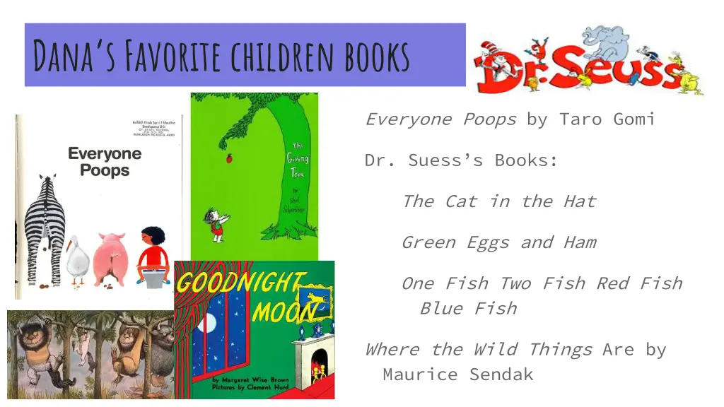 dana s favorite children books