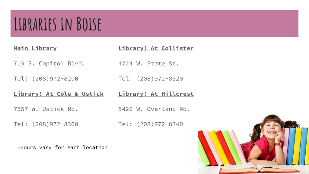 libraries in boise
